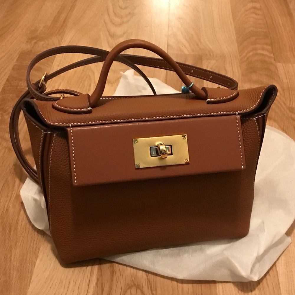 Tiffany and Fred Paris leather bag